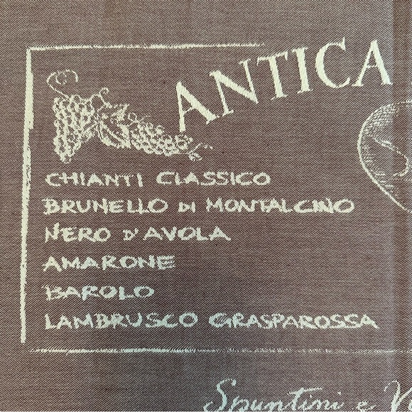 🔆2 /$12 🆕🍷Sur La Table “Antica Mescita” Italian Wine Kitchen Towel. NWT - Picture 2 of 13